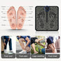 Remote EMS Foot Massager Pad Portable Electric Muscle Stimulation Massage Mat Improve Blood Circulation Relief Pain Relax Feet